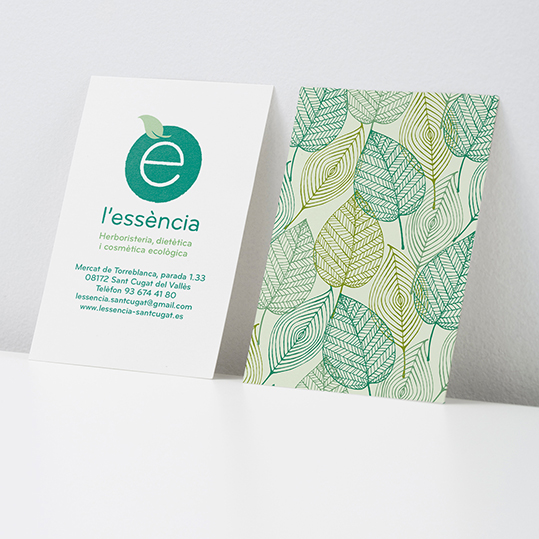 Imagen corporativa logotipo Essència