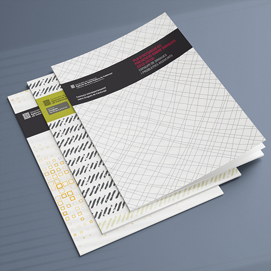 Diseño y maquetación de manuales sobre prevención de consumo de drogas