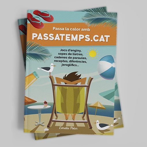 Diseño y maquetación de colección de cuadernos de pasatiempos